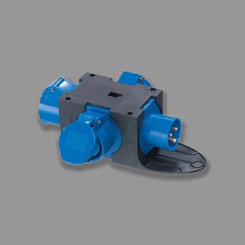 Ổ cắm chia 3 ngã không kín nước