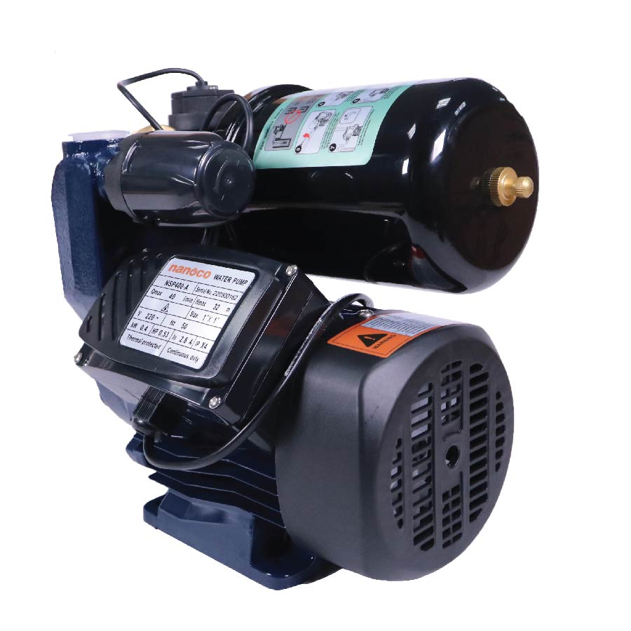 Máy bơm nước tăng áp tự động công tắc điện tử - Dòng A