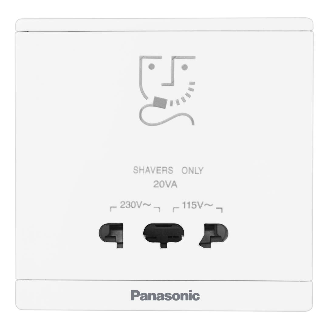 Moderva_Bộ ổ cắm chuyên dùng máy cạo râu