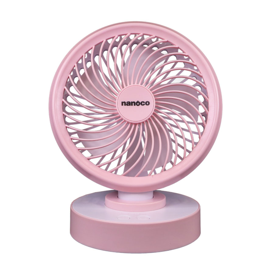 Quạt sạc 6inch, có xoay, NRF6213