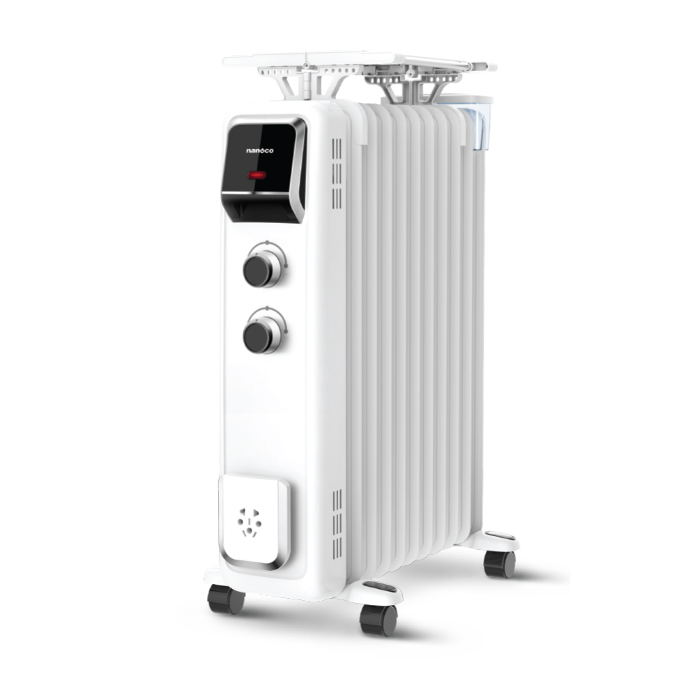 Máy sưởi dầu 2600W, 13 thanh nhiệt, nút vặn
