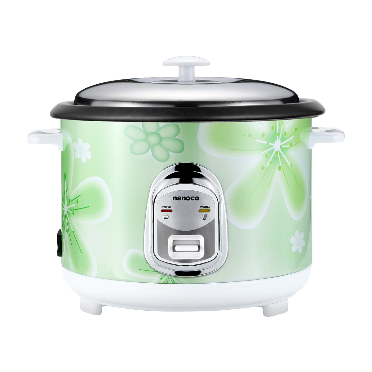 Nồi cơm điện nắp rời, 2.2L, màu xanh lá