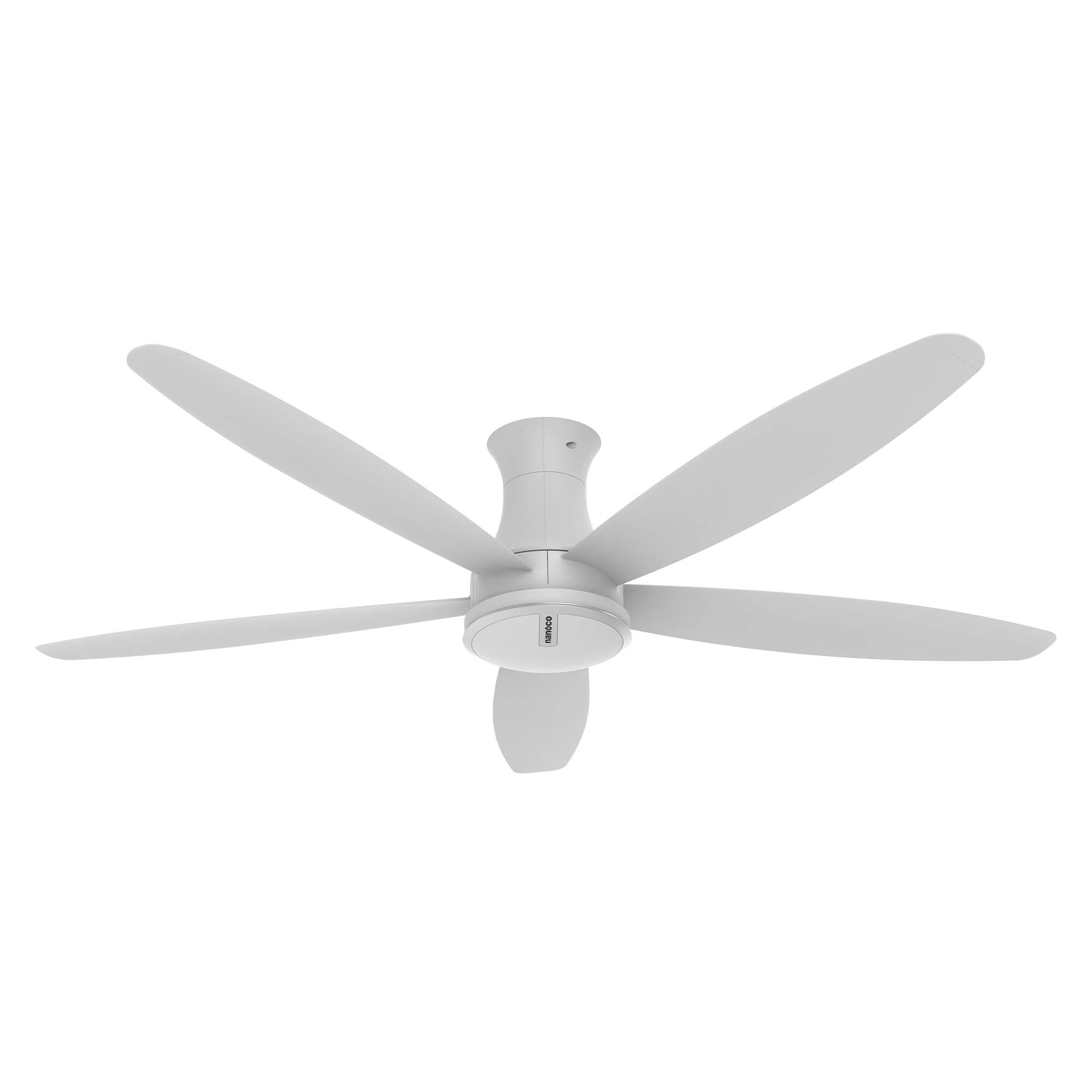 Quạt trần 5 cánh nhựa, động cơ BLDC, ti 23cm