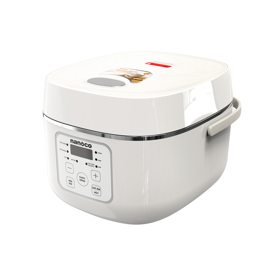 Nồi cơm điện tử 1.8L, màu begie